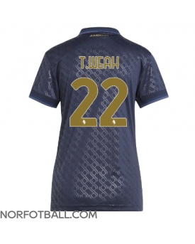 Billige Fotballdrakt Juventus Timothy Weah #22 Replika Tredjedrakt Dame 2024-25 Kortermet